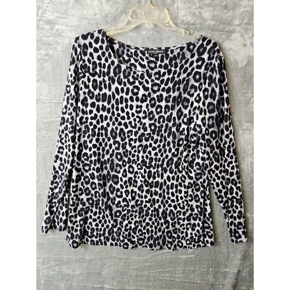 Mario Serrani Ladies' Crew Long Sleeve top sz Med
